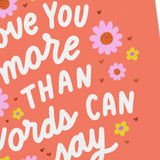 Hallmark Good Mail Mother's Day Card (Heart Hands) for Birthdays, Love, Valentine's Day, Thinking of You