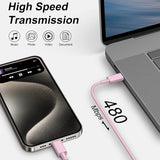 20W USB C Fast Wall Charger with 10FT USB C to USB C Cable for iPhone 17 16 15 iPad