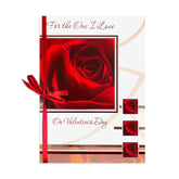 Keepsake Oversized Valentine’S Day Card In Gift Box, For The One I Love (12.5 X 8.75 Inch Keepsake Card With 13.25 X 9.5 Inch Gift Box) (020-03592-000)