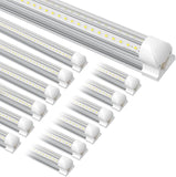 12 Pack 4FT T8 LED Shop Lights 42W 6300LM 5000K Daylight Linkable Plug and Play Garage Ceiling Lights