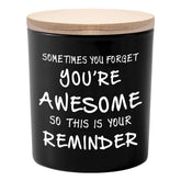 Candles Gifts For Men Unique Valentines Fathers Day Christmas Anniversary Birthday Gifts For Him Brother Boyfriend Husband Stocking Stuffers For Men Novelty Sandalwood Scented Soy Candle