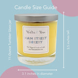 - In Summer Candle 11 Oz - Scented Candle - Inspired By Frozen - Soy Wax Blend - Up To 40 Hrs - Long Burn Time - Reusable Glass Jar