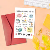 Funny Mother’S Day Card For Mom, Cute Card For Mother On Mother’S Day, Happy Mother’S Day Card From Daughter Son