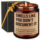 Candles - Hr Human Resources, Funny Office Gifts For Coworkers, Boss Gifts For Women, Men - Valentines Day, Birthday, Work Present For Coworker, Boss Lady, Employee, Manager, Social Worker, Nurse