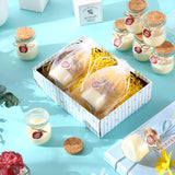 12 Pcs Teacher Appreciation Gifts Bulk Scented Soy Wax Fragrance Thank You Candle In Organza Bags Aromatherapy Jar Inspirational Candle Gift For Teachers,School Staff,12 Fragrances(Cute)