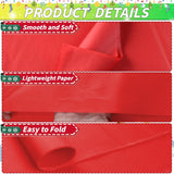 600 Sheets Red Wrapping Tissue Paper,14X20 Inch Bulk Tissue Paper Bulk Xmas Gift Wrapping Papers For Diy Arts Crafts Shredded Filler Weddings Birthday Christmas