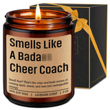 Candle, Cool Cheer Coach Gifts For Women, Funny Appreciation Cheerleading Gifts For Cheerleader Coaches, Senior School Cheer Team Essentials, Competition/End Of Season Cheerleading Stuff