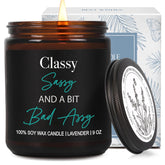 Best Friend Candle Gifts For Women Men, Classy Sassy And A Bit Bad Assy, Friends Birthday Christmas Gifts For Who Have Everything, Her, Him, Retirement, Coworkers, Best Friend, Boss-31