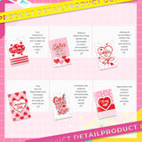 24 Pack Valentine'S Galentines Day Cards With Envelopes And Stickers Friendship Cards Funny Valentine'S Day Card All Occasion Card For Best Friend