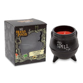 Disney Hocus Pocus I Put A Spell On You Ceramic Cauldron Candle | Lemongrass Fragrance With 30-Hour Burn Time