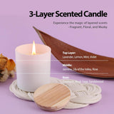 My Favorite Coworker Gave Me This Candle Funny Gifts For Coworkers Scented Candles For Home Office Boss Employee Gifts Jar Candles Sage Floral Lavender Scent Soy Wax Candles 9.5 Oz