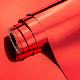 Red Metallic Wrapping Paper - 17 Inch X 33 Feet - Luxury Glossy Christmas Red Foil Paper W/Metallic Shine Solid Color Gift Wrap For Wedding Shower,Valentine'S Day,Birthday,Christmas,New Year