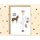 Birthday Card For Boss, Funny Card For Manager, Birthday Gifts For Boss, Gifts From Employee, Supervisor Gift, (Unicorn Dancing)