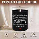 Christmas Friend Gifts For Women - Long Lasting Vanilla Lavender Candle 10 Oz - Friendship Birthday Gifts For Women Men Bff Bestie Coworkers Friends Female, Scented Candles For Women Men