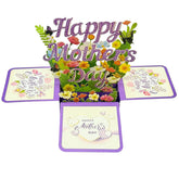 3D Pop Up Greeting Card,Mother'S Day Pop Up Card For Best Mom Women Wife Daughter Grandma (0905)