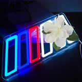 Car Neon Sign Dimmable LED Wall Light for Garage Bedroom Playroom Auto Shop Decor