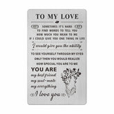 I Love You Gifts For Her Women, Romantic Wedding Anniversary Card For Girlfriend Wife, I Love You Always And Forever, Valentine'S Mother'S Day Christmas Birthday Card For Wife Girlfriend Woman