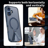 iPhone 17 Case iPhone 18 Case Frosted Blue Slim Matte Protective Phone Cover