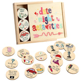 100 Pcs Couples Date Night Activities Game Date Night Box For Couples For Married Wedding Gift(Stylish)