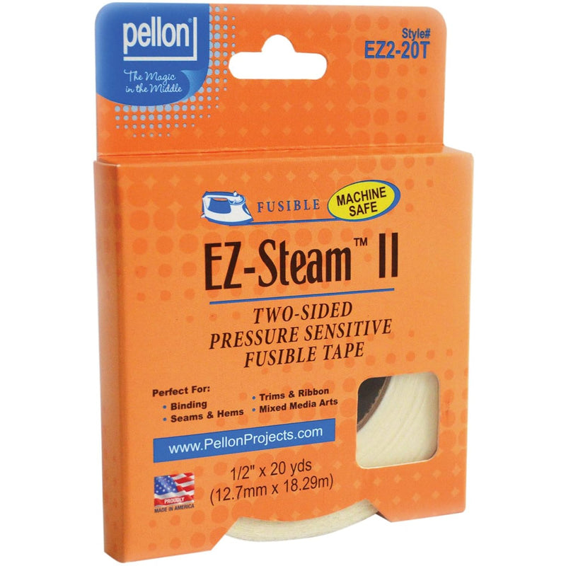 Ez Steam Ii Lite 1/2"X20 Yards Tape-White