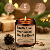 Candles, Passed The Bar Exam Gifts, Congrats New Lawyer Gifts For Women Men, Congratulations On Passing The Bar Exam Ideas For Future Lawyer Graduate Grad Student, Funny Law School Graduation