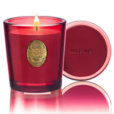 Natural Strong Soy Candle | Red Camellia & Vivid Red | 9.2 Oz, 50H Burn Time | Candle Gift For Her | Scented Candle For Valentine’S Day