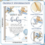 321 Airplane Baby Shower Decorations Games Supplies Little Explorer Landing Soon Baby Shower Games Don'T Say Sign For Airplane Plane Theme Gender Reveal 1St Birthday Party Decorations Supplies
