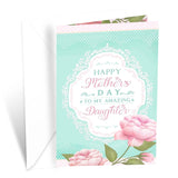Daughter Mother'S Day Card, Made In America, Eco-Friendly, Thick Card Stock With Premium Envelope 5In X 7.75In, Packaged In Protective Mailer