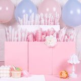 Tissue Paper, 50 Sheets Elephant Pink Tissue Paper For Gift Bags Gift Wrapping, Cute Baby Girl Design Art Gift Wrap For Baby Shower, Birthday, Anniversary, Craft, 19.7X13.8Inch