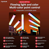 MT Pro RGBWW Mini Tube Light 36 Pixel Mappable 7.5W Rechargeable Studio Video Light with Grid Tripod
