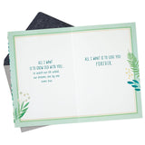 Hallmark Romantic Valentine's Day Card (Love You For the Rest of My Life) for Anniversary, Love, Just Because, and More