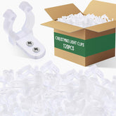 120Pcs 1/2 Inch Led Rope Light Clips Holder With 240 Pcs Screws Outdoor Gutter Clips Clear Light Clips For Christmas Led Light Wall Mount And Bar Mount