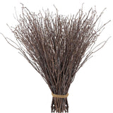60Pcs Real Dried Birch Twigs Branches - 16” Natural Decorative Birch Branches For Easter Vases, Birch Sticks For Diy, Centerpiece, Floral Arrangment, Twig Wreath, Rustic Home Decor