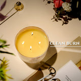 Homelights Home Comforts Scented Candles | 18Oz Soy Candles Rustic Modern 4-Wick Large Candle Jars | Ideal Candle Gifts For Events, Home Decor Stress, Relief & Relaxation