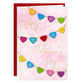Happy Valentine'S Card With Envelope - 3D Hearts Romantic Valentines Day Card Gold Foil Funny Gift For Him Her Wife Husband Girlfriend Boyfriend?5.5X8 Inch ?