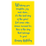 Grandson Birthday Card - Large Card Opens To 10" X 7.75" - Made In Chicago - Super Colorful Birthday Design - Premium Envelope & Sturdy Mailer 95788