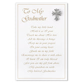 Godmother Proposal Gift, Diamond Religious Godmother Cross Pin With Card, Godmother Gift From Godchild, Scratch Off Will You Be My Godmother Card, Godmother Present Now Act Surprised Godmother Request