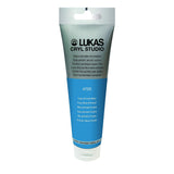 Lukas CRYL Studio Artist Acrylic Paint, Cyan Blue (Primary), 125 ml Tube - High Pigment Acrylic Paints for Canvas Painting, Large Scale Works - Medium-Viscosity, Water-Mixable, Fast Drying