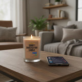 Sorry I Ghosted You Candle – Funny Apology Gag Gift | Sarcastic Breakup & Friendship Candle | Cedar Vanilla Scent