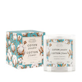 Panier des Sens – Cotton Scent – Long Lasting Scented Candle for Home Decor – Gift Idea – 100% Natural Cotton Wick – Premium Wax Blend – Large Candles – Home Gifts – French Craftsmanship - 9.7oz