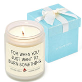 Stress Relief Gifts, Gag Gifts For Women Men, Relaxing Gift For Coworker, Boss, Work Bestie, Best Birthday Christmas Gift For Friend, Sister, Mom, Funny Lavender Scented Candles