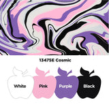 Apple Barrel Cosmic Pre-Mixed Pouring Paint Set, Set of 4 Fluid Ready Pour Paints Perfect for DIY Arts and Crafts Projects, 13475E
