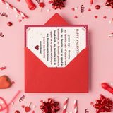 Sweet Valentines Day Cards Gift For Him Her, Happy Valentine'S Day Card For Husband Wife, Lovely Love Card For Girlfriend Boyfriend, Romantic Valentines Day Decorations Idea