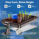 480W LED Parking Lot Light 72000LM – Commercial Dusk to Dawn Flood Security Light