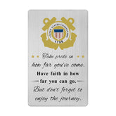 Coast Guard Card For Men, Gift For Coastguard Coast Gurad Birthday Christmas Graduation Veteran Day Thank You Card