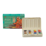Professional Watercolor Set – Animalistics Edition | 12 Full Pans (2.5Ml) | Extra Fine Artist-Grade, High-Pigment, Vibrant & Lightfast Colors By Nevskaya Palitra