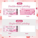 20 Pcs Love Coupons For Him Or Her Valentine'S Couples Coupons Book Romantic Gift I Owe You Cards Sweetest Gifts For Valentines, Birthdays, Anniversary, Husband Boyfriend Girlfriend