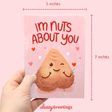 Funny Valentine'S Day Card For Him - Funny Anniversary Cards For Husband Wife - Naughty Dirty Inappropriate Birthday Card For Boyfriend - I'M Nuts About You Card