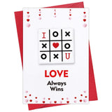 Funny Valentines Day Card For Husband Wife Love Always Wins Valentines Day Gifts Card For Her Romantic Anniversary Birthday Valentine'S Day Greeting Card With Envelope For Boyfriend Girlfriend