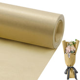 Matte Wrapping Paper Roll - Solid Color Pearly 17.3Inches X 39.4Feet Beige Gold Shimmer Gift Wrapping Paper Roll Elegant Lustre Paper For Wedding,Valentine'S Day,Birthday, Christmas Pap11Bg